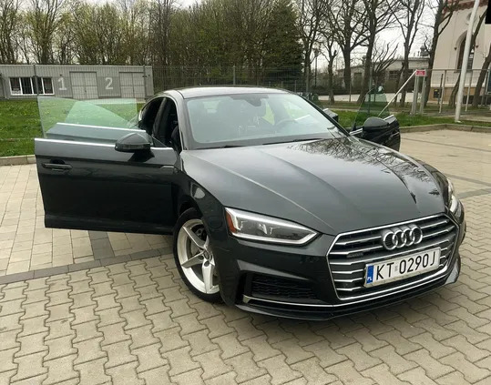 samochody osobowe Audi A5 cena 119499 przebieg: 112500, rok produkcji 2018 z Tarnów